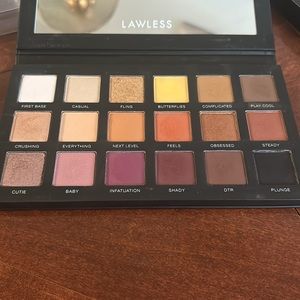 The one lawless eyeshadow palette